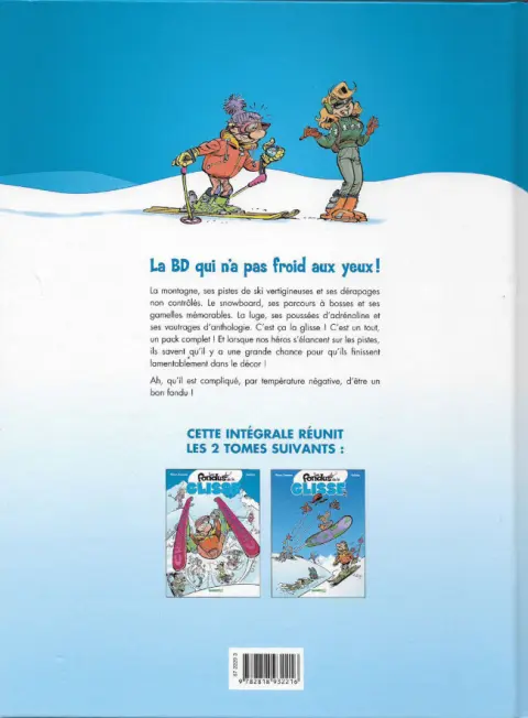 Verso de l'album Les Fondus Les fondus de la glisse - L'intégrale