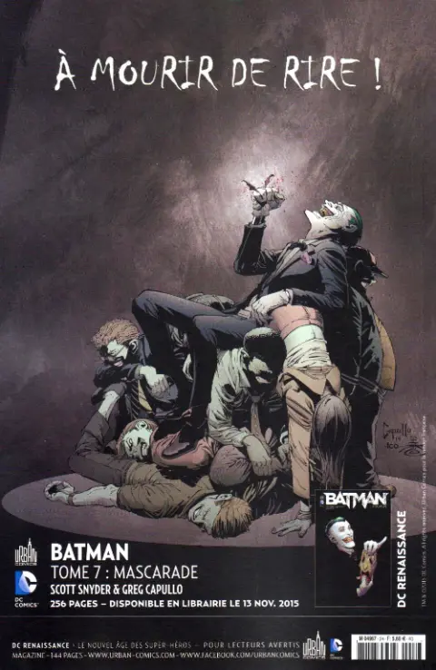 Verso de l'album Justice League Saga Le Retour De La Ligue De Justice Internationale !