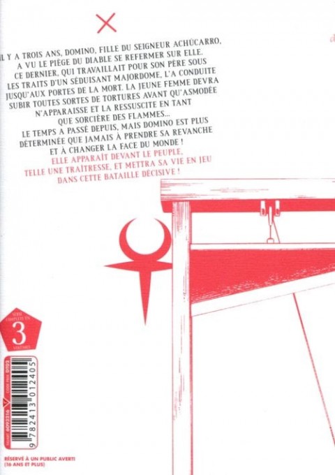 Verso de l'album Iron Hammer Against the Witch - La revanche des sorcières 3