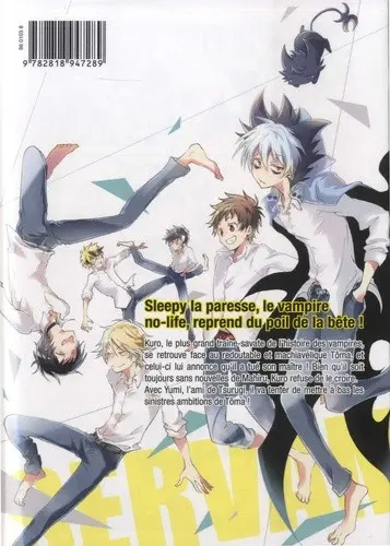 Verso de l'album Servamp 12