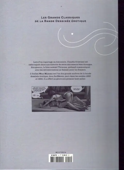 Verso de l'album Les Grands Classiques de la Bande Dessinée Érotique - La Collection Tome 14 Le Déclic - Tome 3