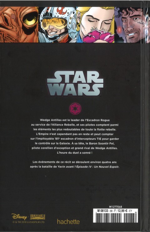 Verso de l'album Star Wars - Légendes - La Collection Tome 68 X-Wing Rogue Squadron - VIII. Fidèle à l'Empire