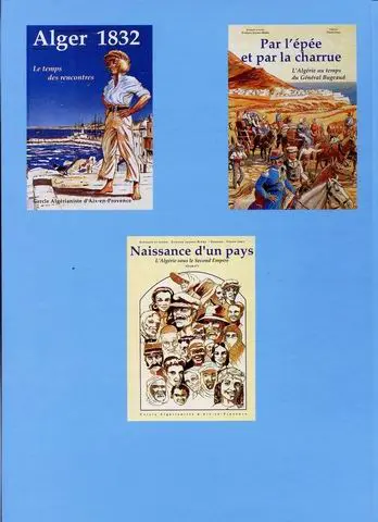 Verso de l'album C'est nous les Africains... Album N° 4 L'Algérie de 1880 à 1920