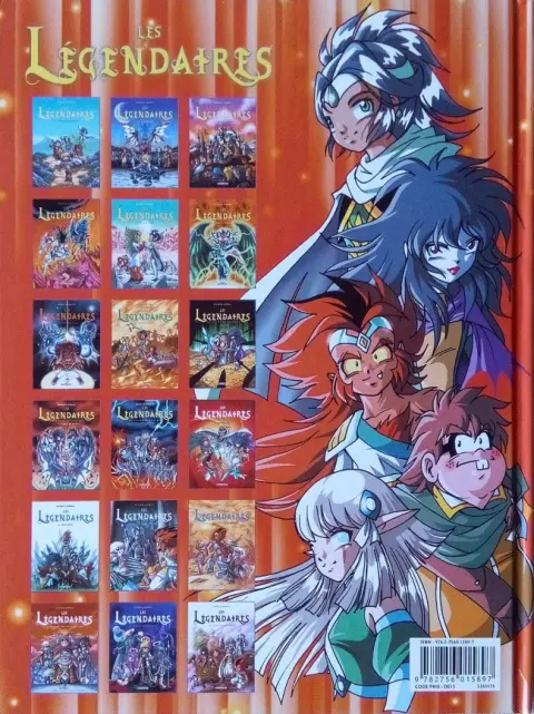 Verso de l'album Les Légendaires Tome 11 Le Cycle d'Anathos : Versus Inferno