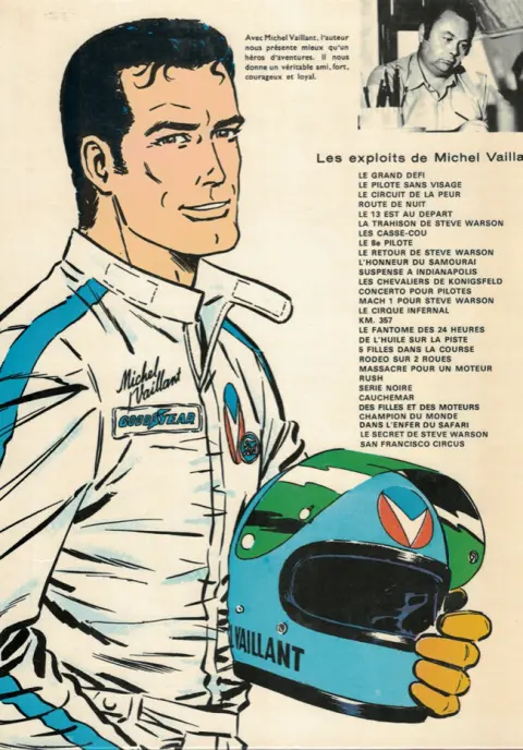Verso de l'album Michel Vaillant Tome 20 Rodéo sur 2 roues