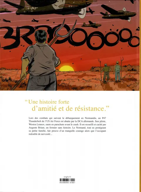Verso de l'album Tranquille courage