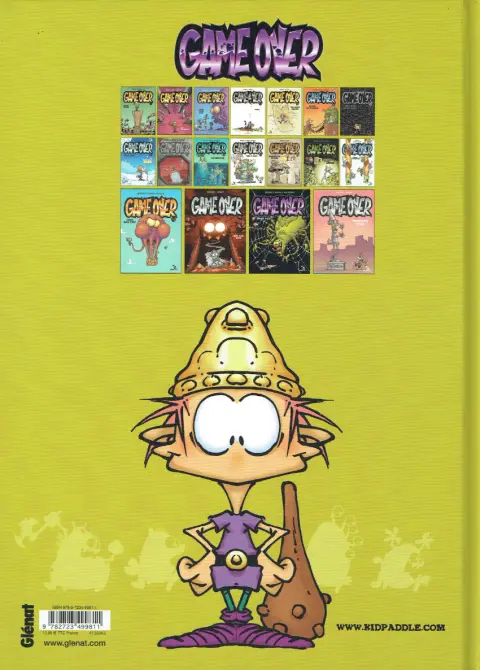 Verso de l'album Game over Tome 17 Dark Web