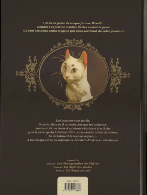 Verso de l'album Le Château des animaux Tome 1 Miss Bengalore