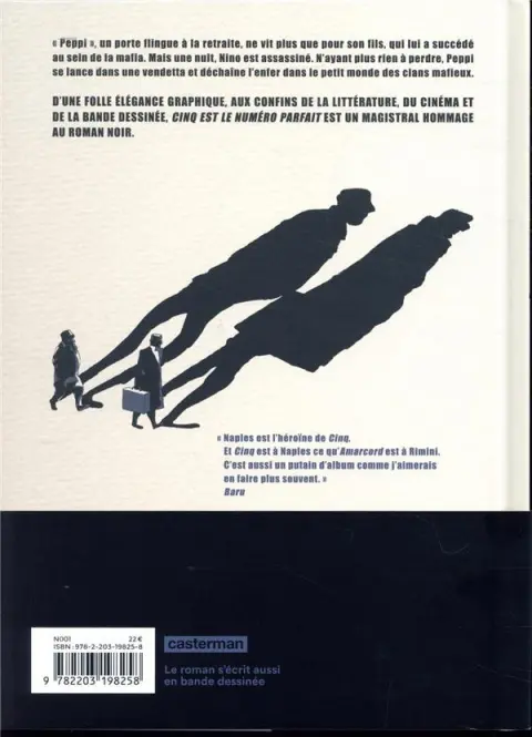 Verso de l'album 5 est le numéro parfait