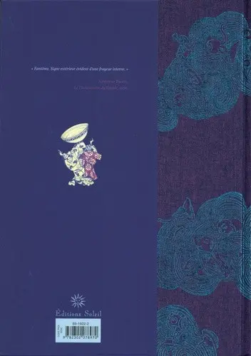 Verso de l'album Histoires de fantômes du Japon