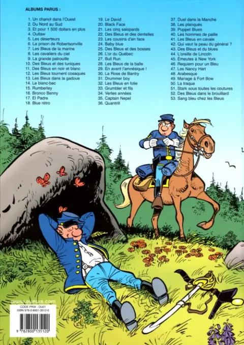 Verso de l'album Les Tuniques Bleues Tome 48 Arabesque