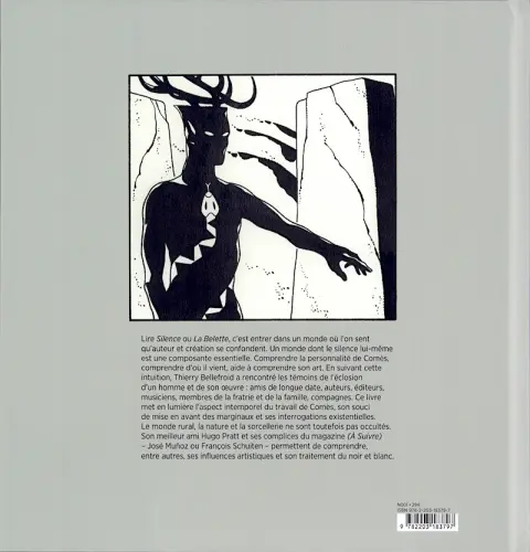 Verso de l'album Silence D'ombre et de silence