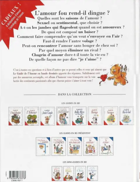 Verso de l'album Le Guide Tome 16 Le guide de l'Amour