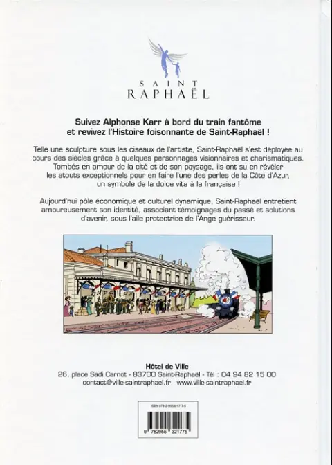 Verso de l'album Saint-Raphaël Une histoire entre terres et mer