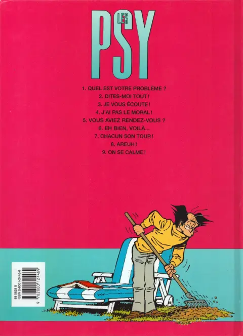 Verso de l'album Les Psy Tome 5 Vous aviez rendez-vous ?