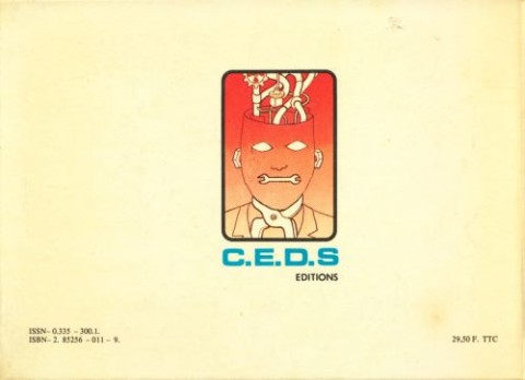 Verso de l'album Humoristes de notre temps DéManagement toutes directions