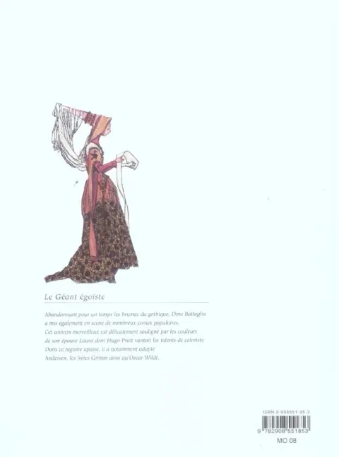 Verso de l'album Contes et Légendes Tome 1 Le Géant égoïste