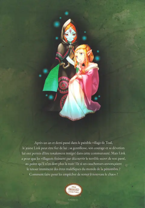 Verso de l'album The Legend of Zelda - Twilight Princess 5
