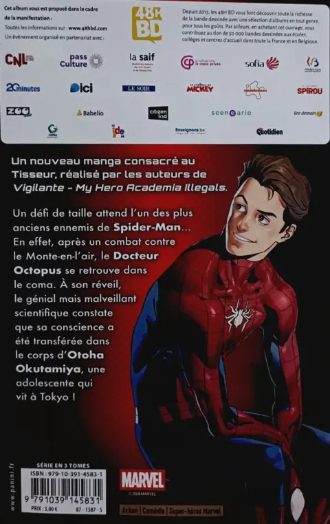 Verso de l'album Spider-Man : Octo-Girl 1