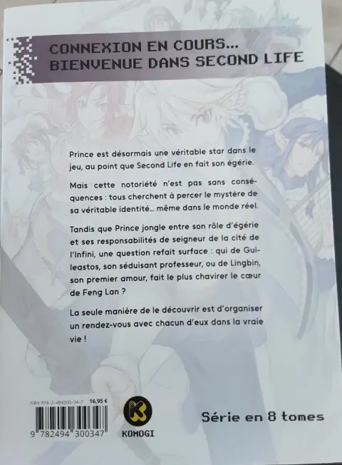 Verso de l'album 1/2 Prince 4