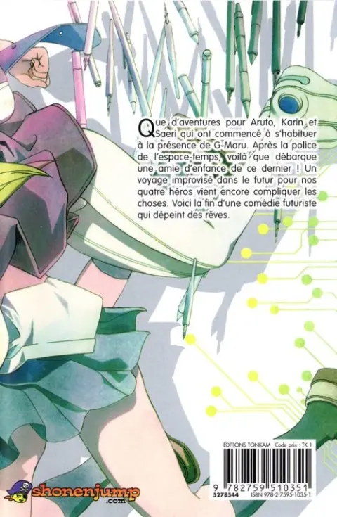 Verso de l'album G Maru Edition 2