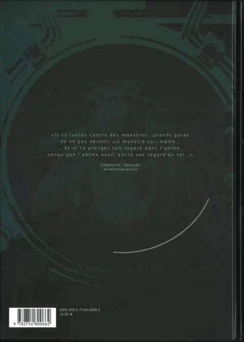 Verso de l'album Genetiks™ Tome 1 [1]