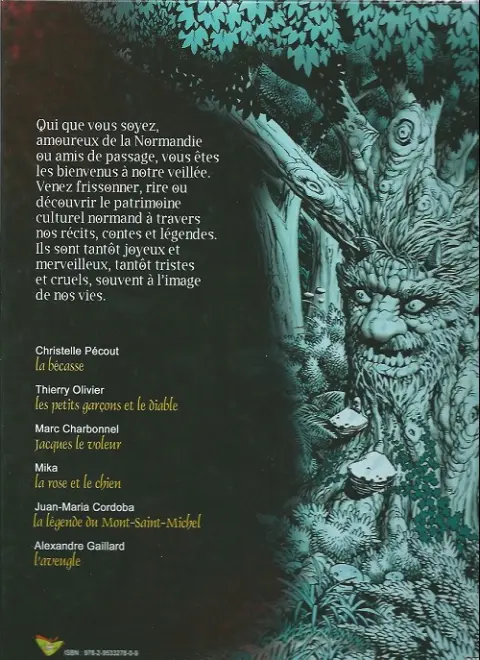 Verso de l'album Histoires et Légendes Normandes Tome 1 L'empreinte du Malin