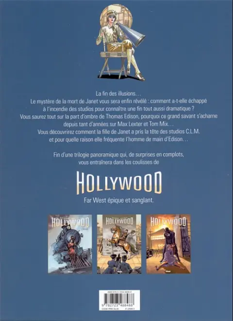 Verso de l'album Hollywood Tome 3 L'ange gardien