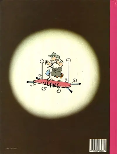 Verso de l'album Jack Palmer Tome 6 Le prince de la B.D.