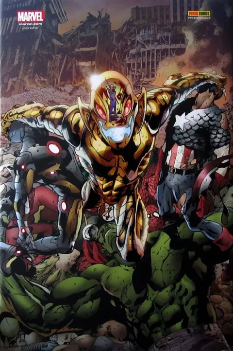Verso de l'album Age of Ultron