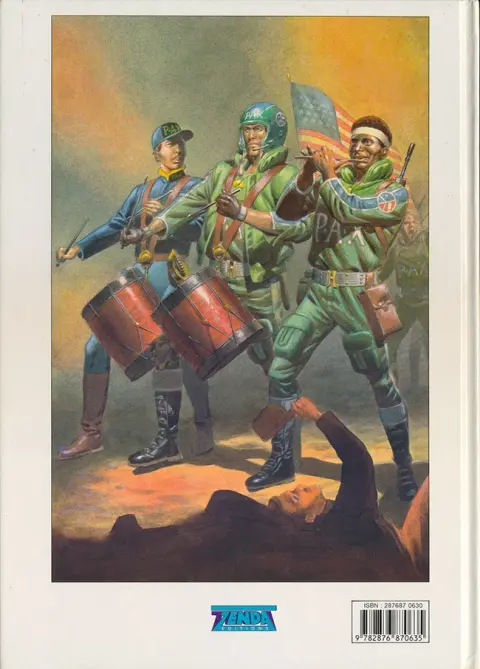 Verso de l'album Liberty Tome 4 Frontières