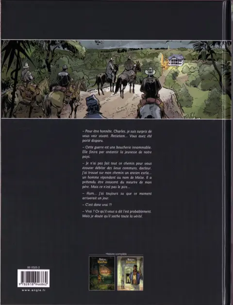 Verso de l'album Les Maîtres de White Plain Tome 2 Rédemptions