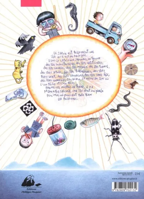 Verso de l'album Manabé Shima