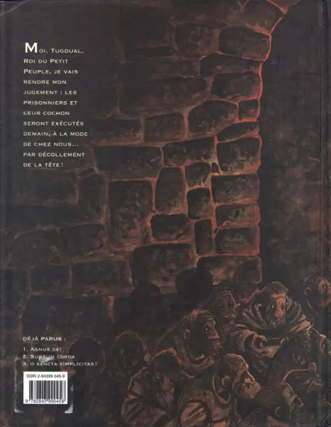 Verso de l'album Alban Tome 3 O Sancta simplicitas !
