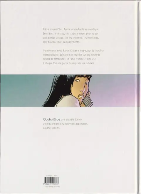 Verso de l'album Otaku Blue Tome 2 Obsessions