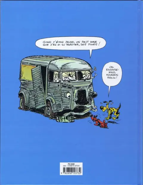 Verso de l'album Pépé Malin Tome 3 Les urgences de Clairette et Lison
