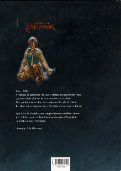 Verso de l'album Le Prophète de Tadmor Tome 2 La trahison d'Azap Kapi