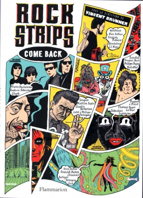 Couverture de l'album Rock strips Tome 2 Come Back