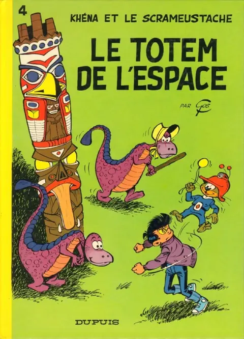Le Scrameustache Tome 4 Le totem de l'espace