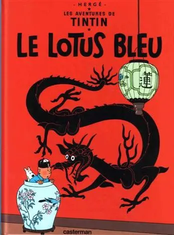Tintin Tome 5 Le lotus bleu