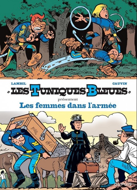 Couverture de l'album Les Tuniques Bleues présentent 9 Les femmes dans l'armée