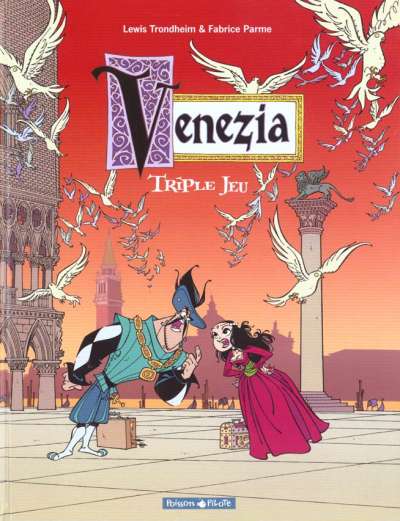 Couverture de l'album Venezia Tome 1 Triple Jeu