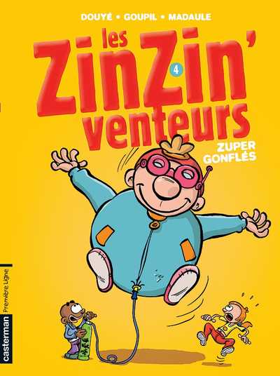 Couverture de l'album Les ZinZin' venteurs Tome 4 Zuper gonflés