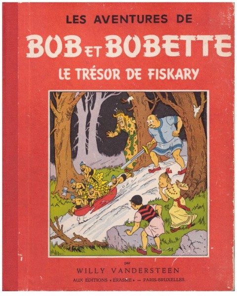 Couverture de l'album Bob et Bobette Tome 7 Le trésor de Fiskary
