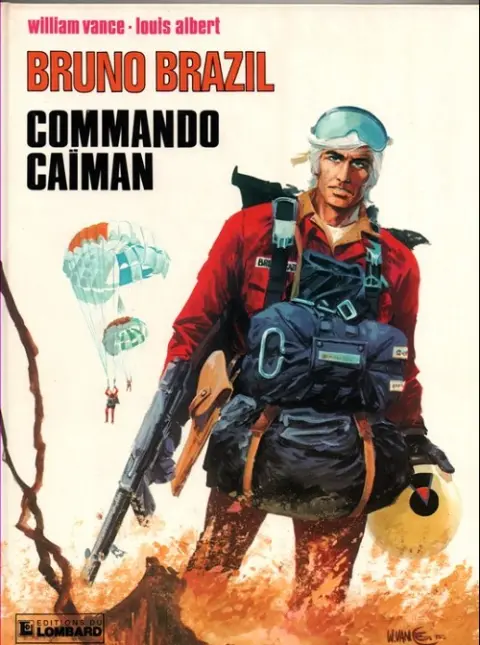 Couverture de l'album Bruno Brazil Tome 2 Commando Caïman