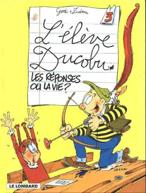Couverture de l'album L'Élève Ducobu Tome 3 Les réponses ou la vie ?