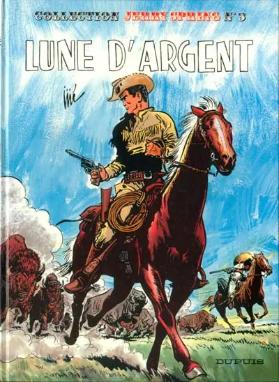 Couverture de l'album Jerry Spring Tome 3 Lune d'argent