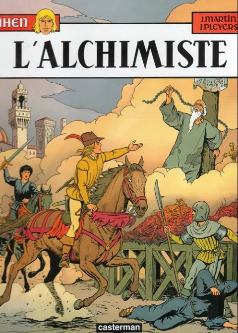 Couverture de l'album Jhen Tome 7 L'alchimiste