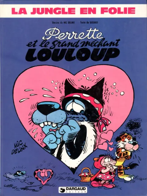 Couverture de l'album La Jungle en folie Tome 5 Perrette et le grand méchant Louloup