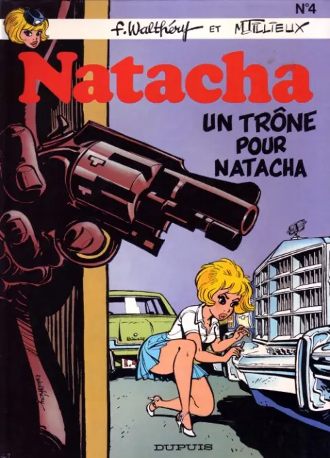 Couverture de l'album Natacha Tome 4 Un trône pour Natacha